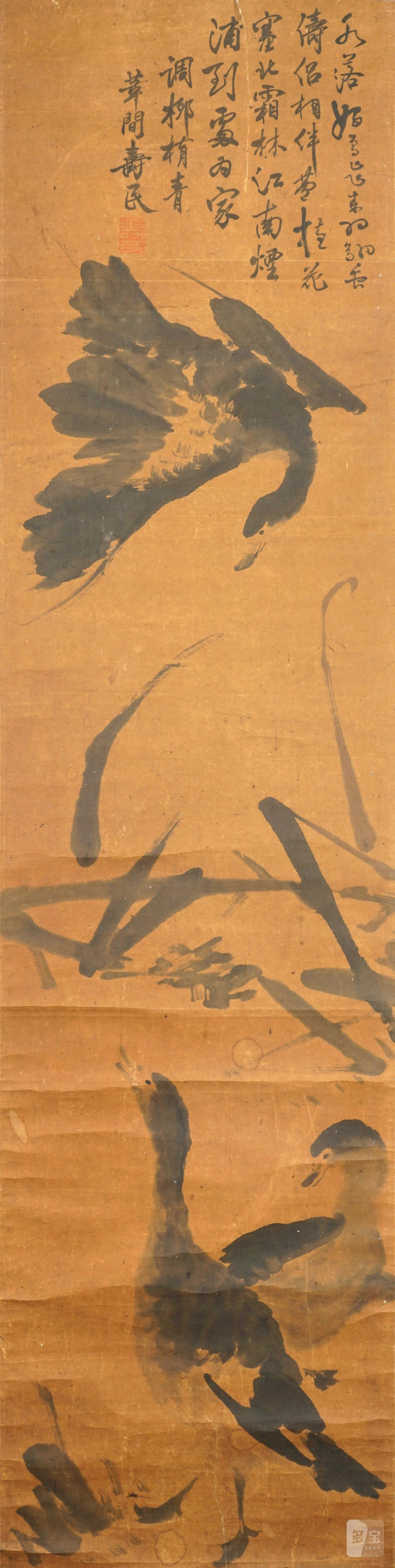    邊壽民 蘆雁圖
